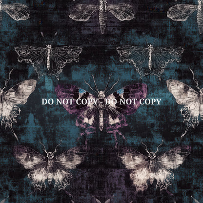 GRUNGE NOIR BUTTERFLIES - MULTIPLE VARIATIONS