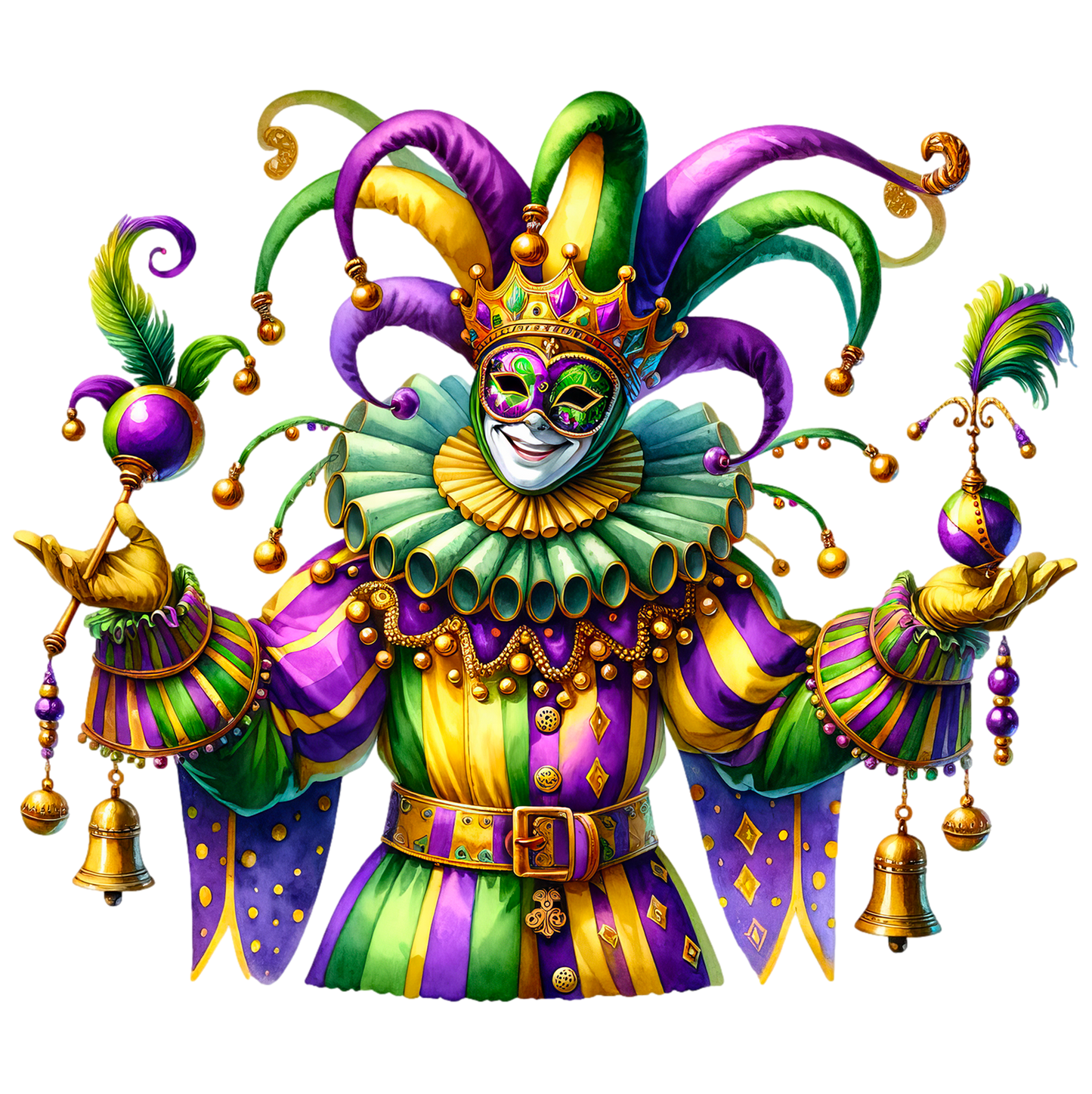 MARDI GRAS - Decals