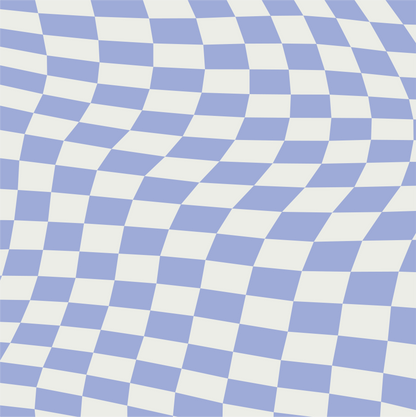 GROOVY CHECKERED PATTERN VINYL - MULTIPLE VARIATIONS