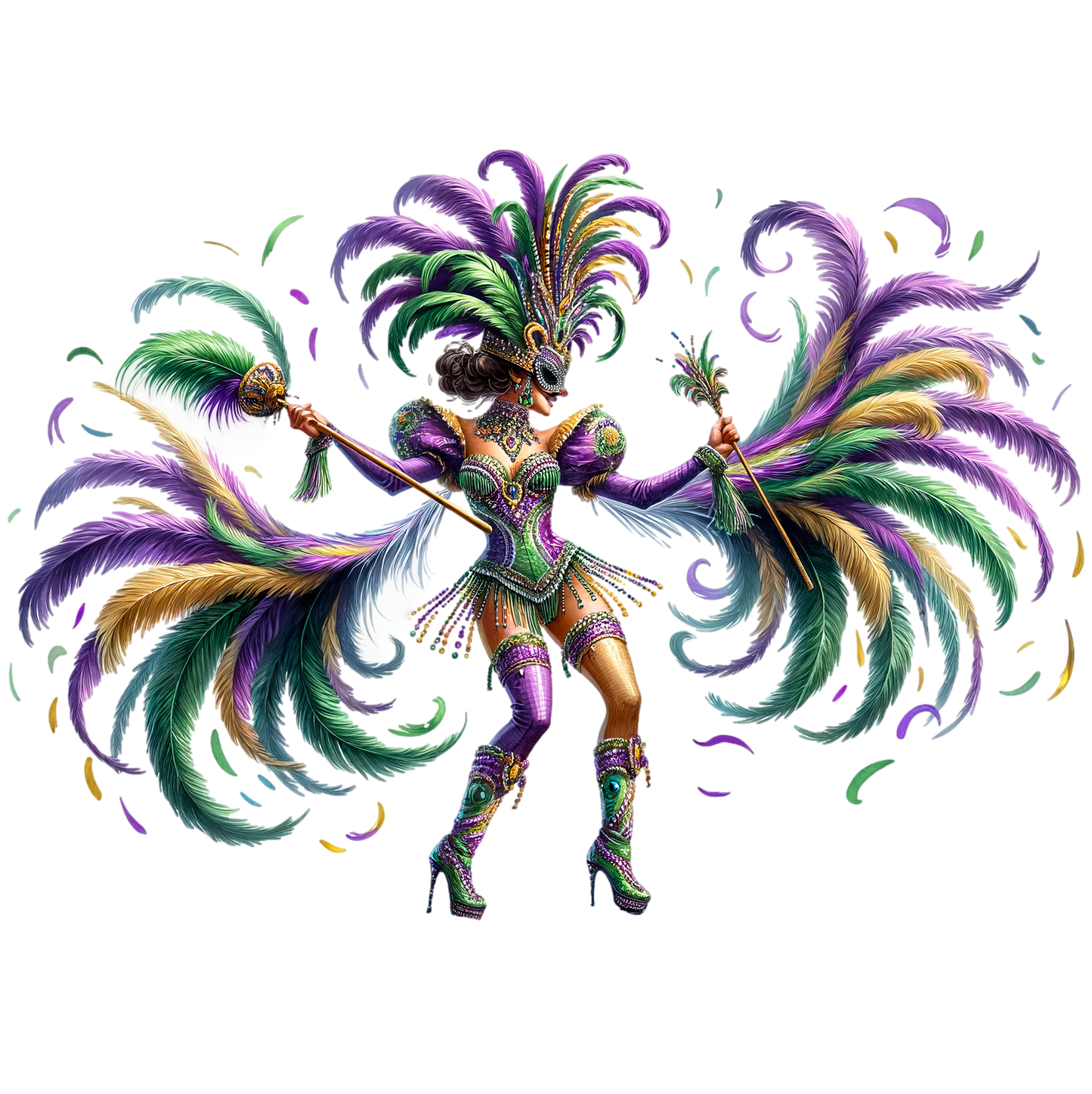 MARDI GRAS - Decals