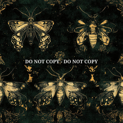 GRUNGE EMERLAND BUTTERFLIES - MULTIPLE VARIATIONS