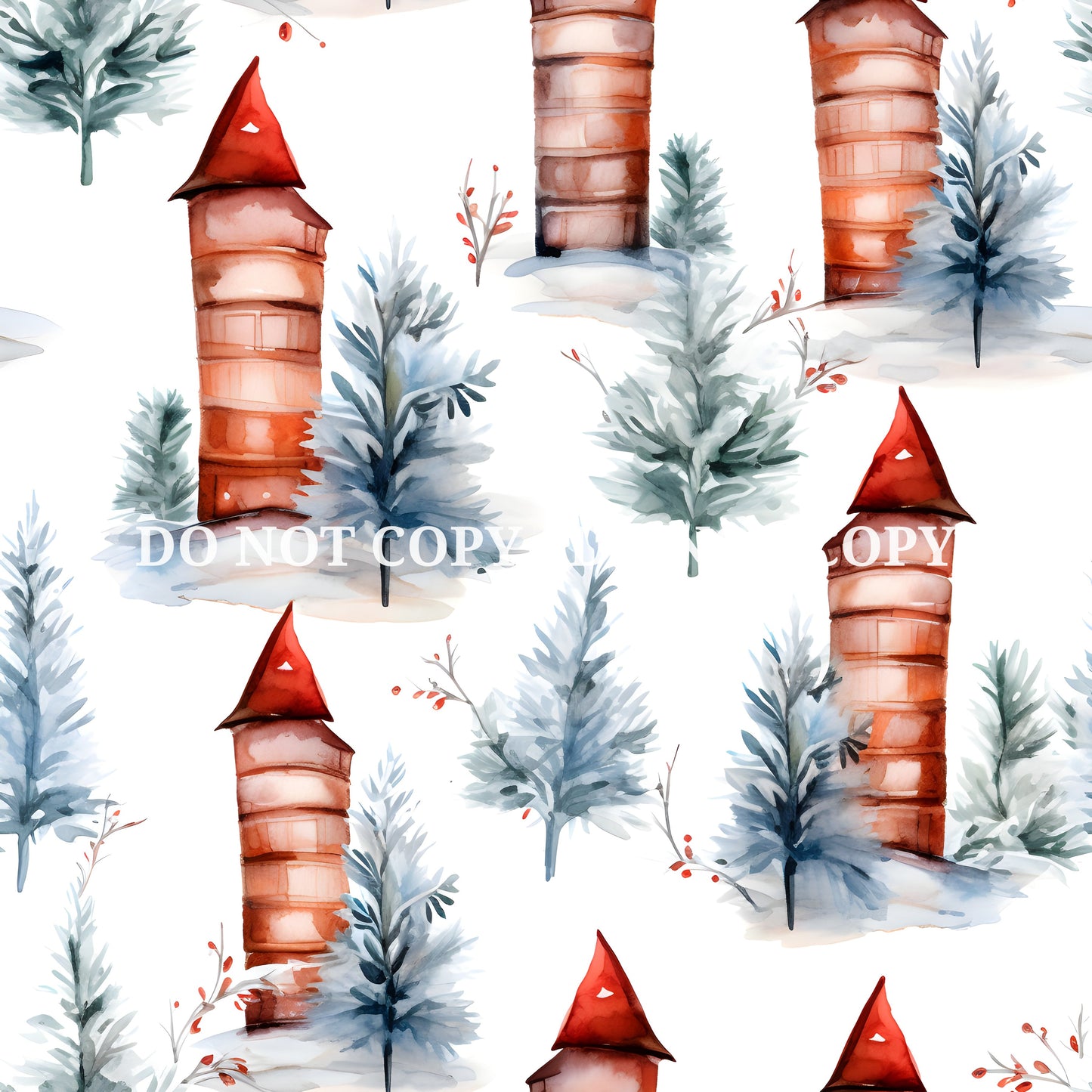 WINTER WISHES PATTERN VINYL - MULTIPLE VARIATIONS