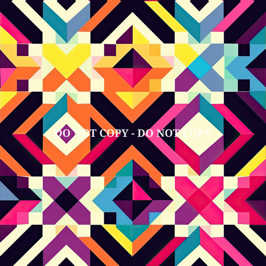 GEOMETRIC KALEIDOSCOPE - MULTIPLE VARIATIONS