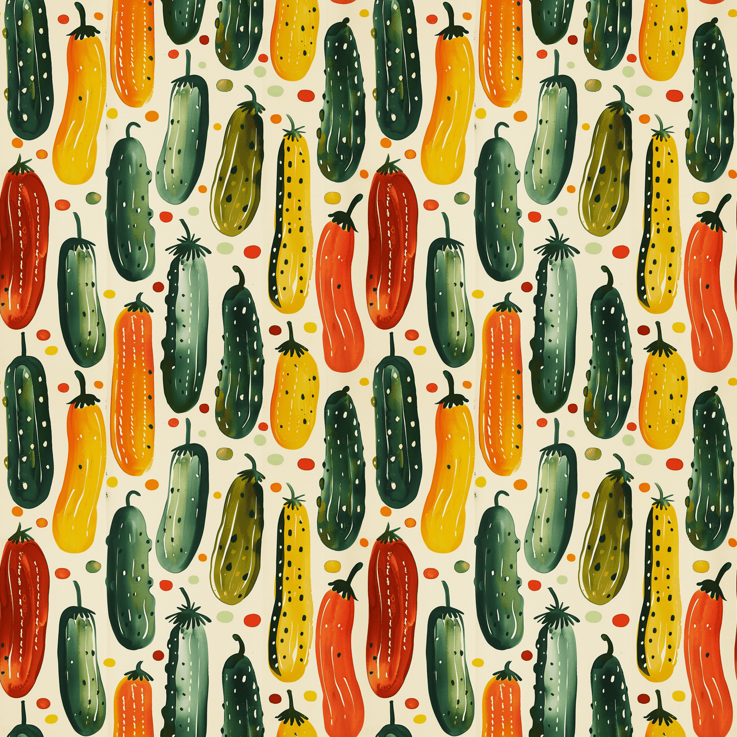 PICKLES PATTERN VINYL - MULTIPLE VARIATIONS