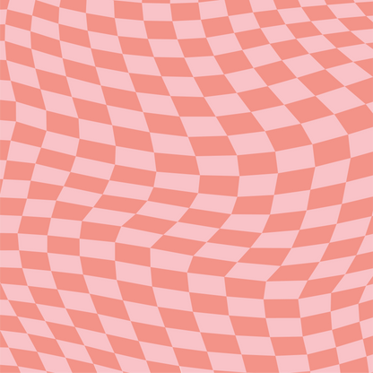 GROOVY CHECKERED PATTERN VINYL - MULTIPLE VARIATIONS