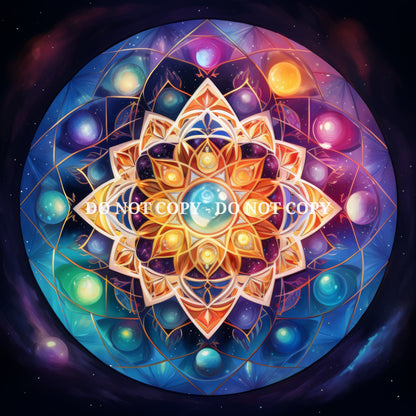 COSMIC MANDALA VINYL - MULTIPLE VARIATIONS