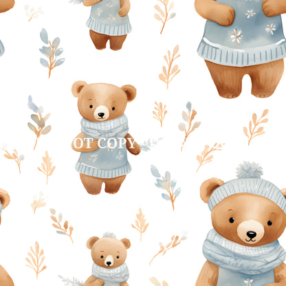 WINTER WISHES PATTERN VINYL - MULTIPLE VARIATIONS