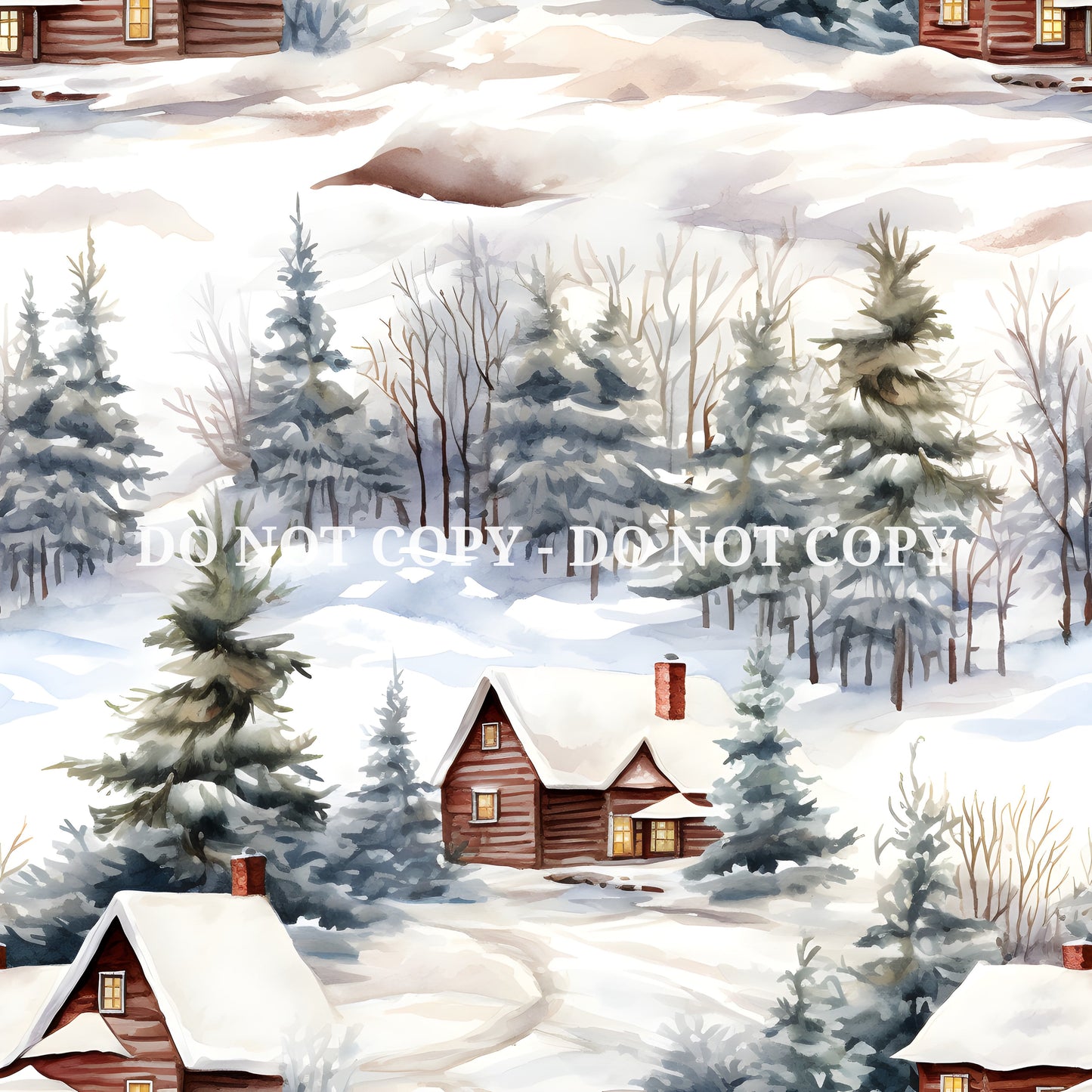 WINTER WISHES PATTERN VINYL - MULTIPLE VARIATIONS