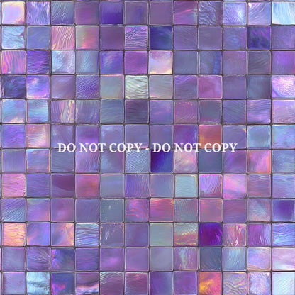 IRIDESCENT MOSAIC TILES - MULTIPLE VARIATIONS