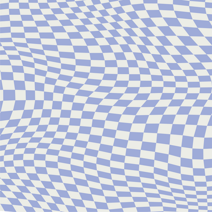 GROOVY CHECKERED PATTERN VINYL - MULTIPLE VARIATIONS