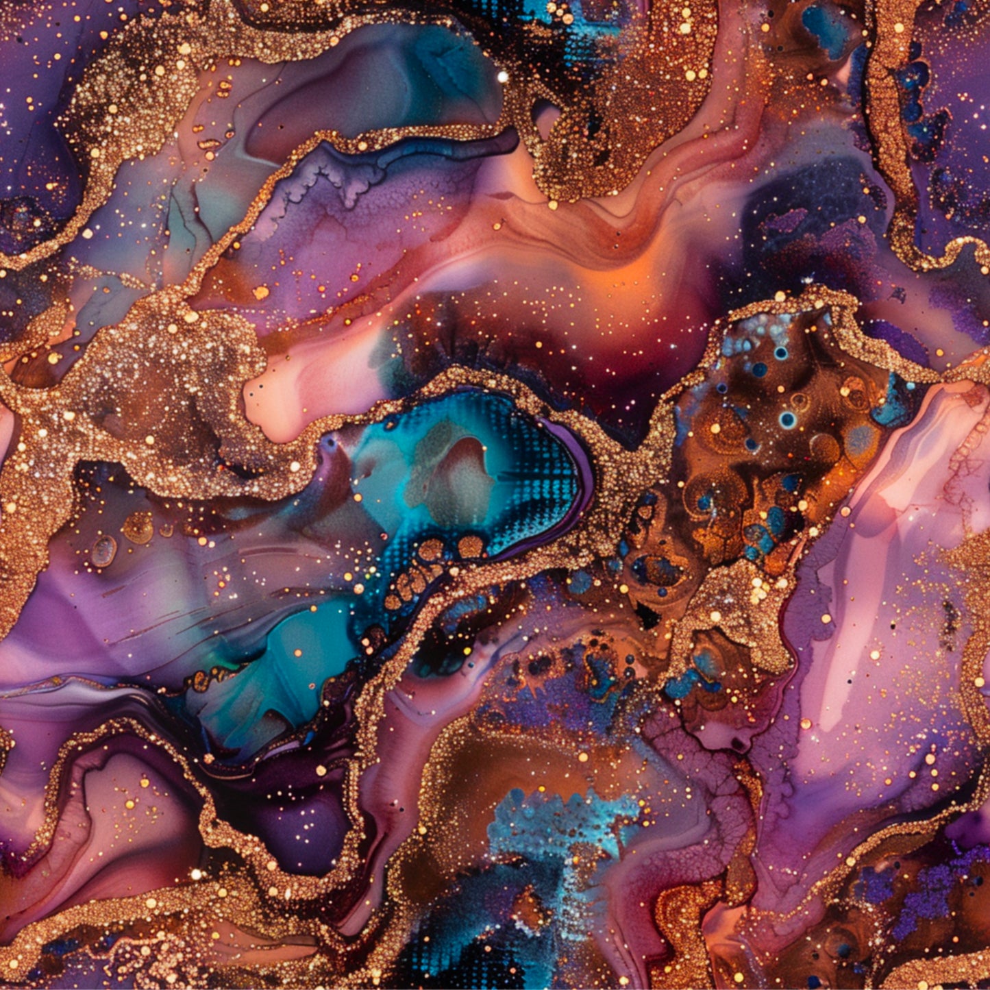 ORANGE, PURPLE AND BLUE AGATE - MULTIPLE VARIATIONS