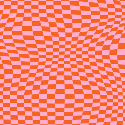 GROOVY CHECKERED PATTERN VINYL - MULTIPLE VARIATIONS