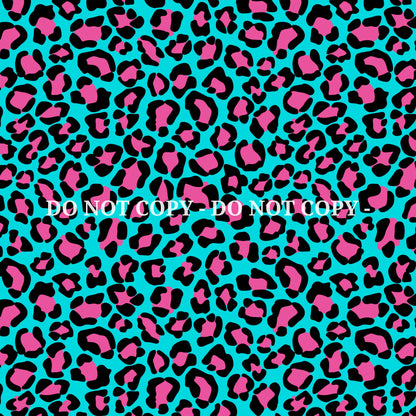 WILD LEOPARD PATTERN VINYL - MULTIPLE VARIATIONS