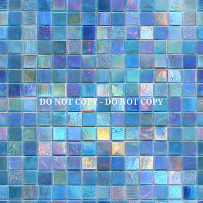 IRIDESCENT MOSAIC TILES - MULTIPLE VARIATIONS