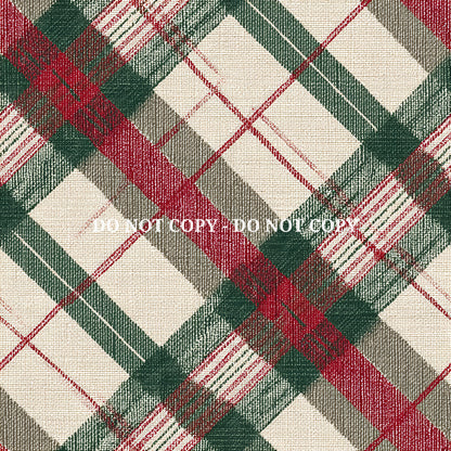 CHRISTMAS FARMHOUSE PLAID - MULTIPLE VARIATIONS