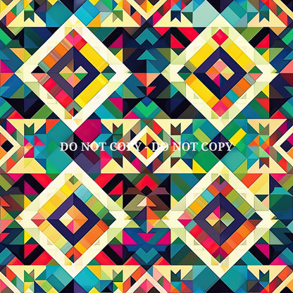 GEOMETRIC KALEIDOSCOPE - MULTIPLE VARIATIONS