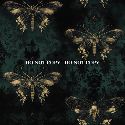 GRUNGE EMERLAND BUTTERFLIES - MULTIPLE VARIATIONS