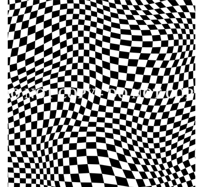 GROOVY CHECKERED PATTERN VINYL - MULTIPLE VARIATIONS