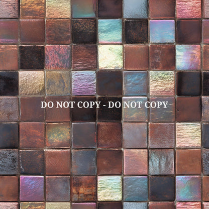 IRIDESCENT MOSAIC TILES - MULTIPLE VARIATIONS