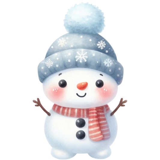 CUTE SNOWMEN - Decals