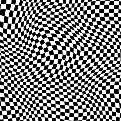 GROOVY CHECKERED PATTERN VINYL - MULTIPLE VARIATIONS