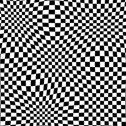 GROOVY CHECKERED PATTERN VINYL - MULTIPLE VARIATIONS