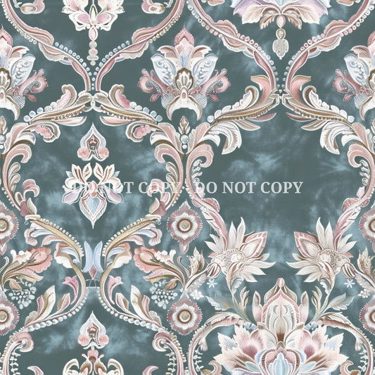 PASTEL VELVET DAMASK - MULTIPLE VARIATIONS