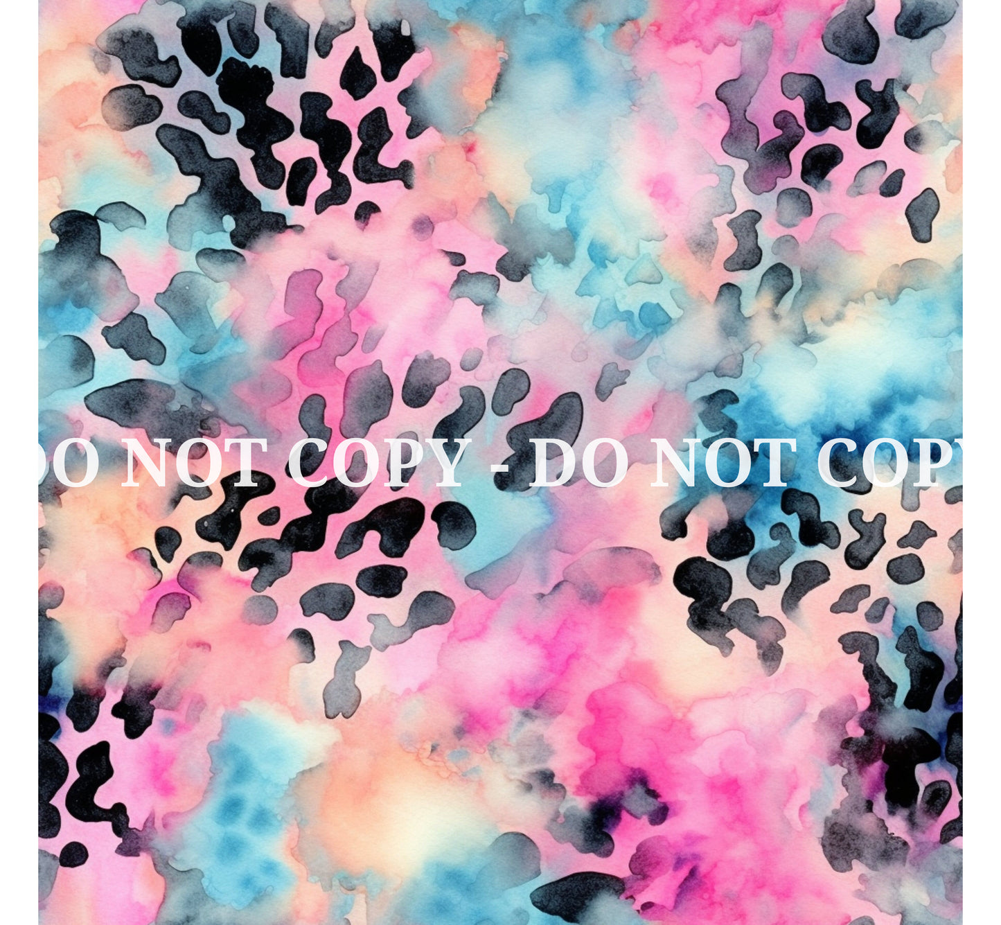 COTTON CANDY LEOPARD PATTERN VINYL - MULTIPLE VARIATIONS