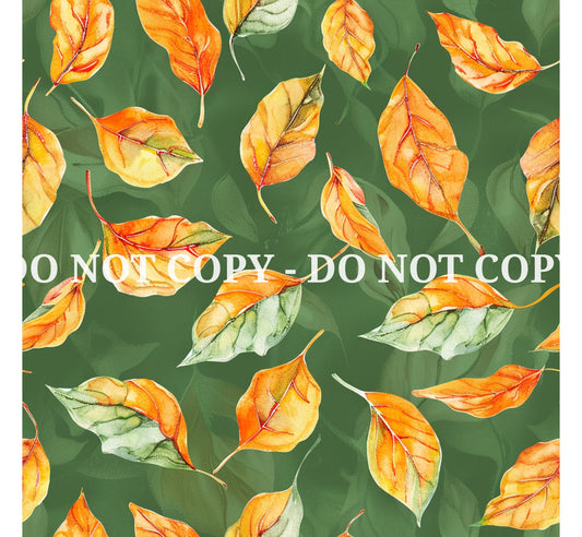 COZY AUTUMN PATTERN VINYL - MULTIPLE VARIATIONS