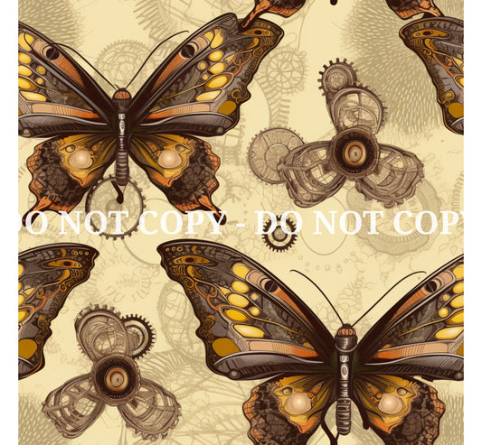 STEAMPUNK BUTTERFLIES VINYL - MULTIPLE VARIATIONS