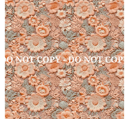 PEACHY PATTERN VINYL - MULTIPLE VARIATIONS