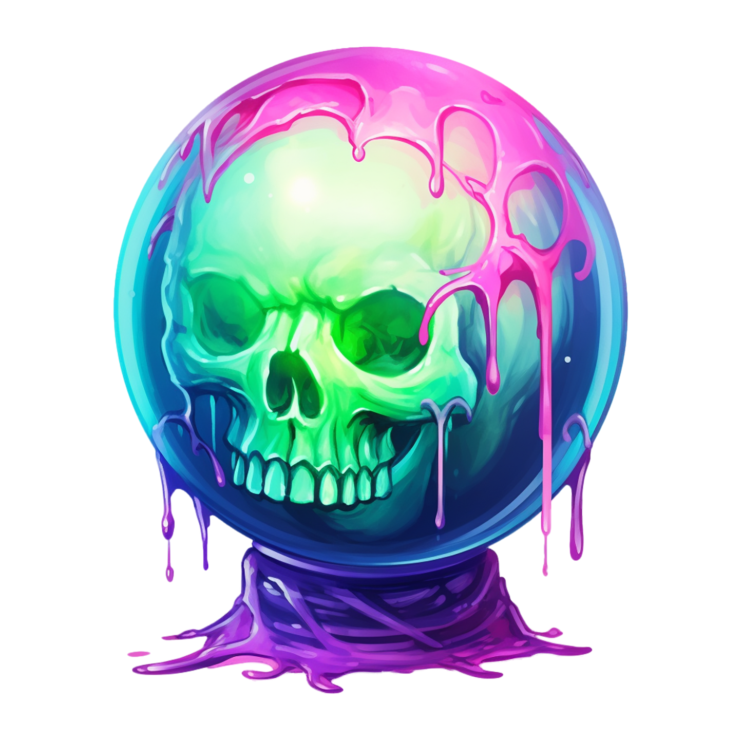 CUTE NEON HALLOWEEN - Decals