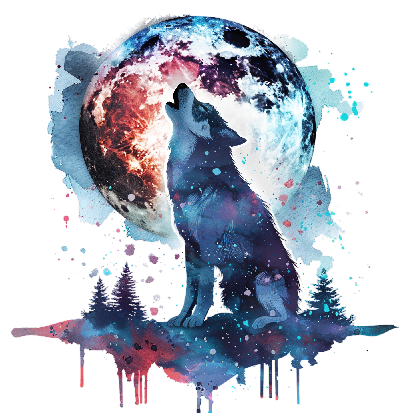 WOLF MOON - Decals