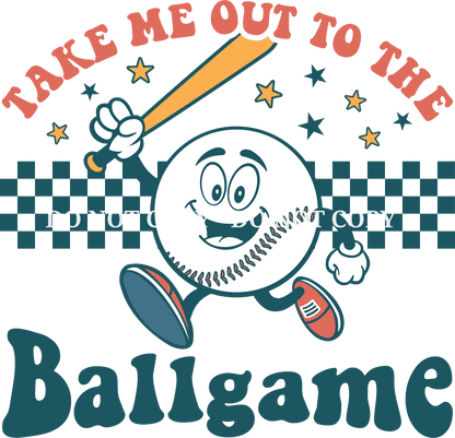 Retro Baseball -  Decals