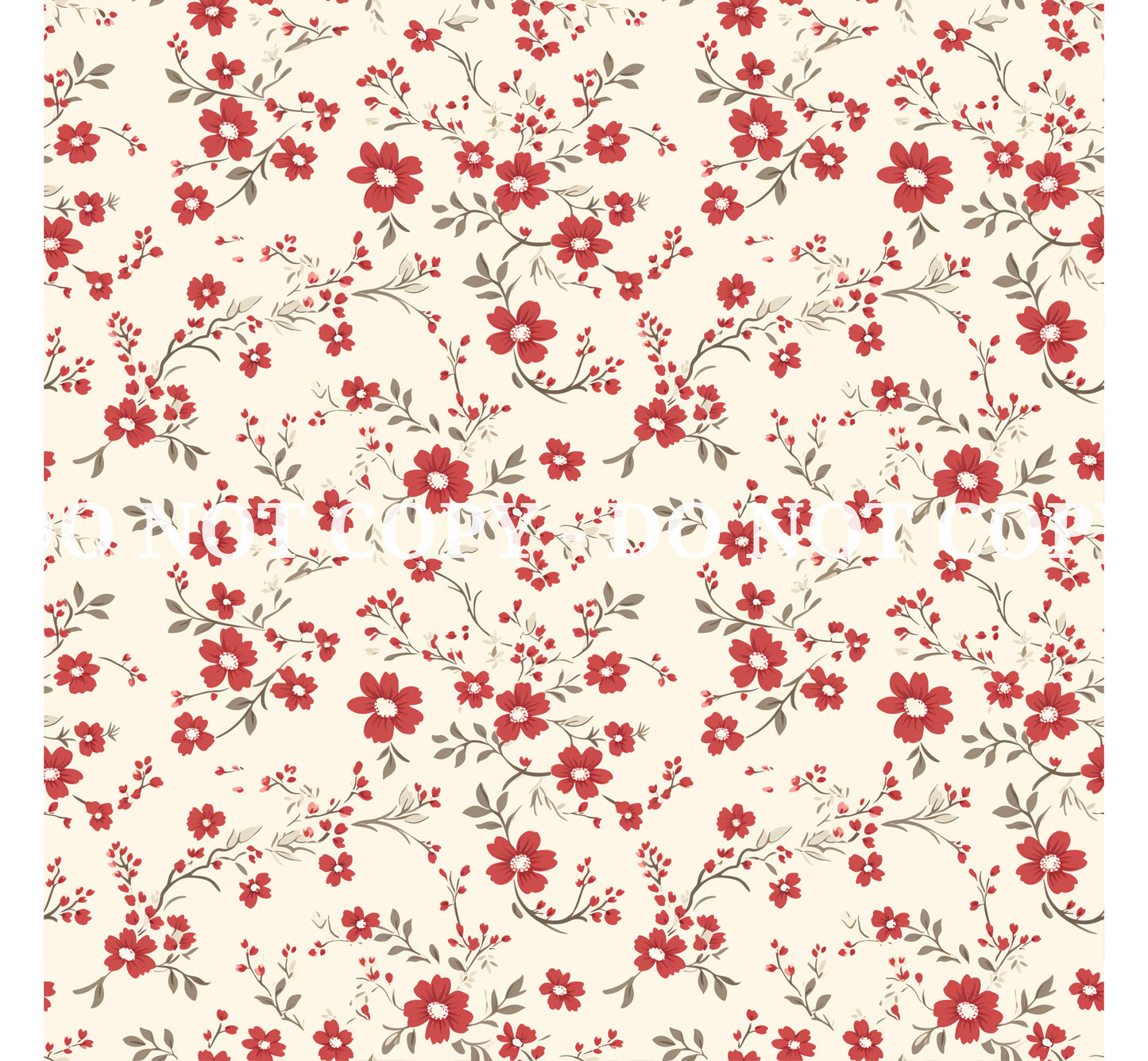 COTTAGE CORE PATTERN VINYL -  MULTIPLE VARIATIONS