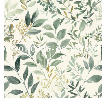 BOTANICAL ELEGANCE PATTERN VINYL - MULTIPLE VARIATIONS