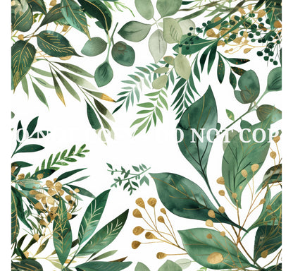 BOTANICAL ELEGANCE PATTERN VINYL - MULTIPLE VARIATIONS