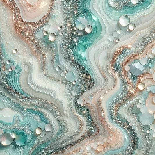 AQUAMARINE JEWEL AGATE VINYL - MULTIPLE VARIATIONS