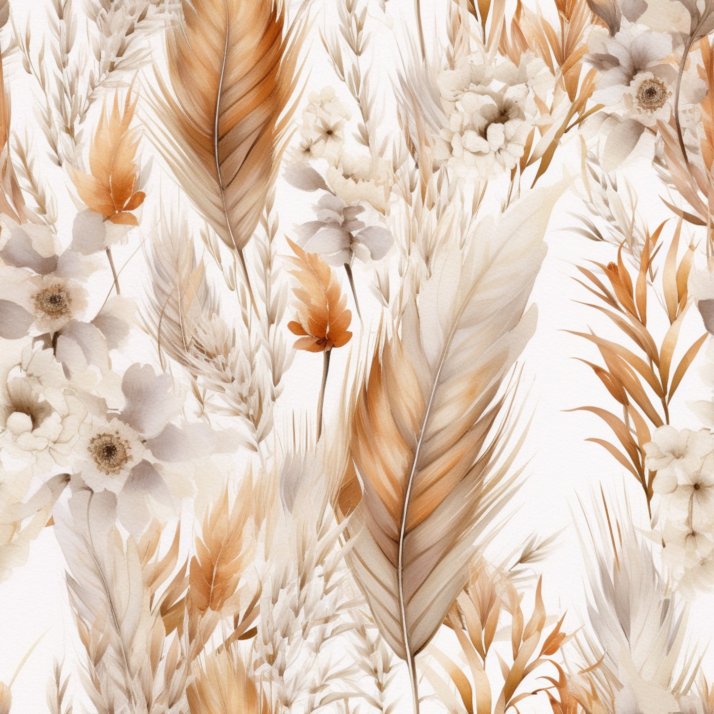 WHEAT FLORAL 2