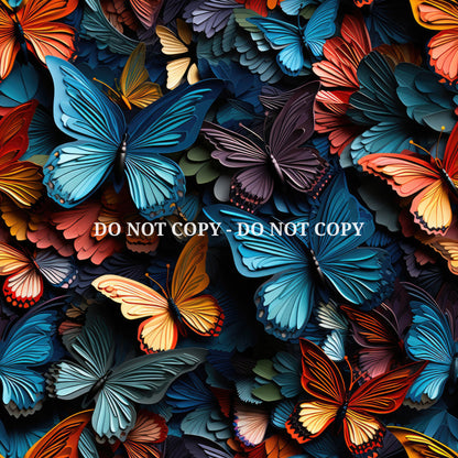 3D BUTTERFLIES - MULTIPLE VARIATIONS