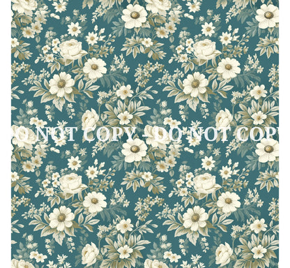 COTTAGE CORE PATTERN VINYL -  MULTIPLE VARIATIONS