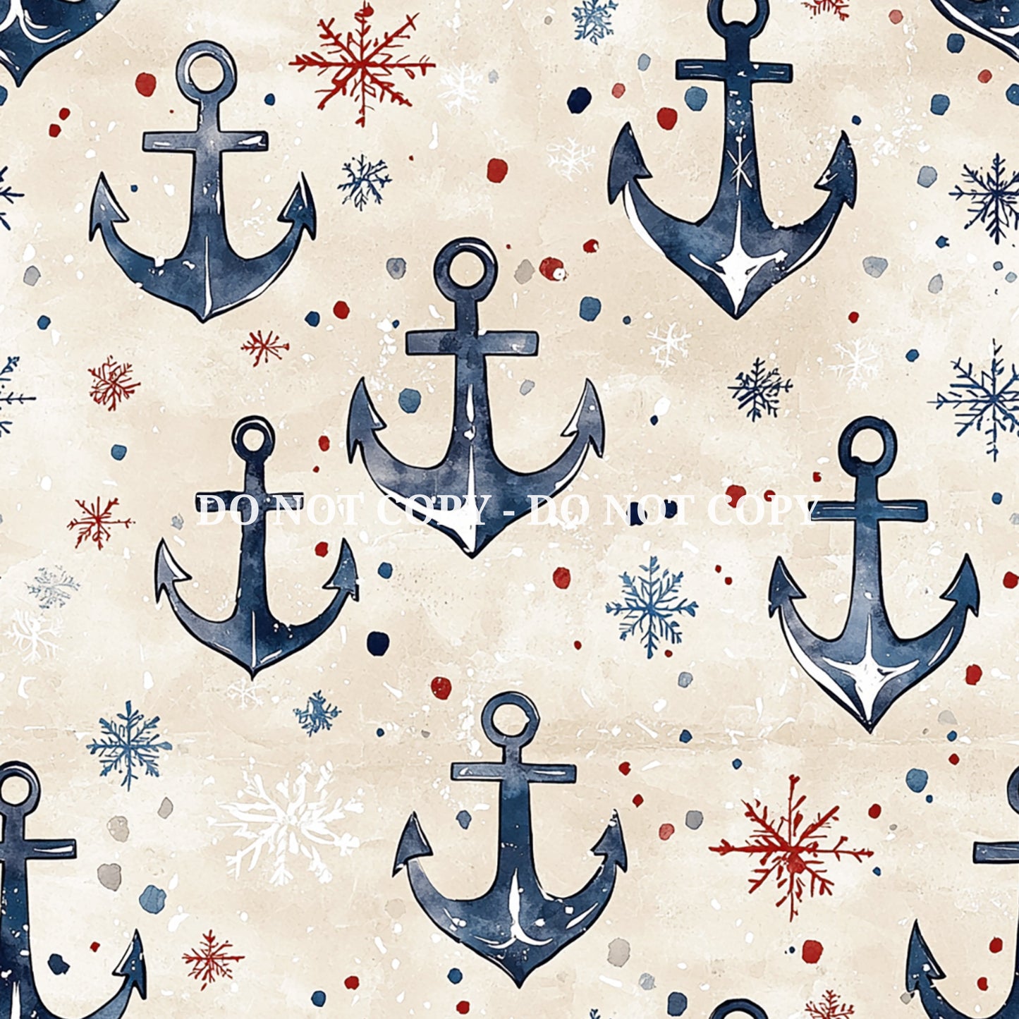 NAUTICAL NOEL PATTERN VINYL - MULTIPLE VARIATIONS