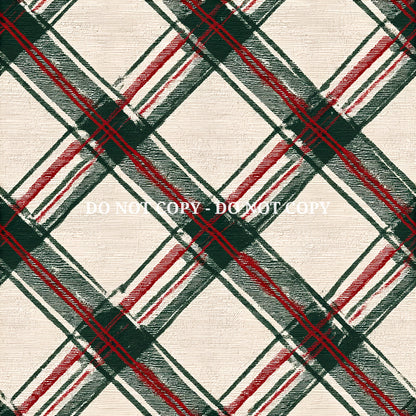 CHRISTMAS FARMHOUSE PLAID - MULTIPLE VARIATIONS