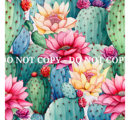 CACTUS DELIGHT PATTERN VINYL - MULTIPLE VARIATIONS