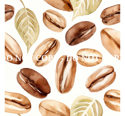 COFFEE LOVER PATTERN VINYL - MULTIPLE VARIATIONS