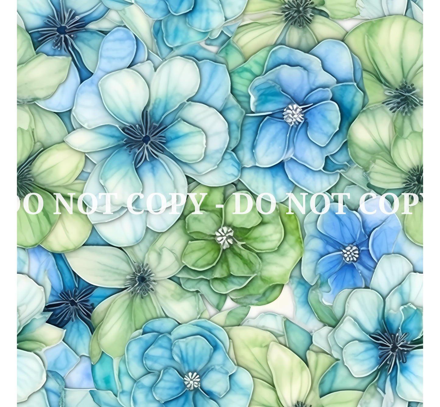 ALCOHOL INK BLUE AND GREEN VINYL - MULTIPLE VARIATIONS