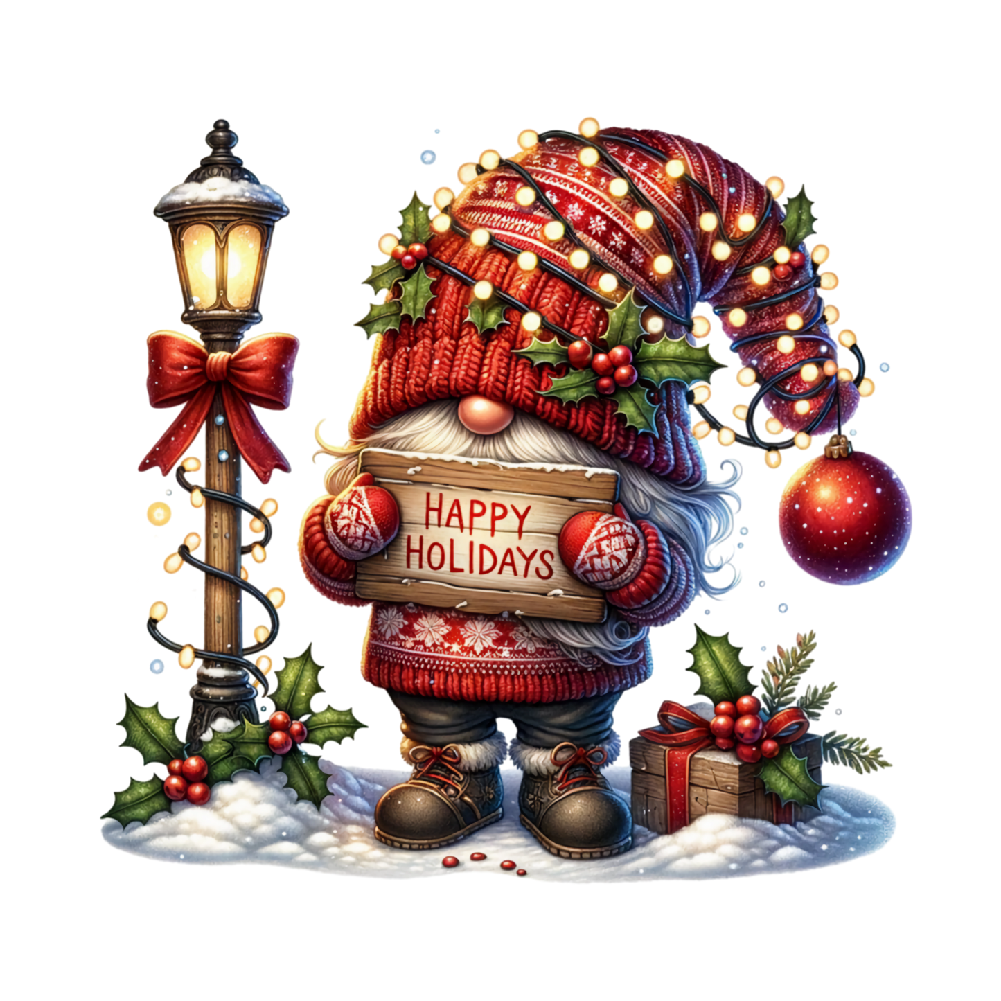 GNOME CHRISTMAS - Decals