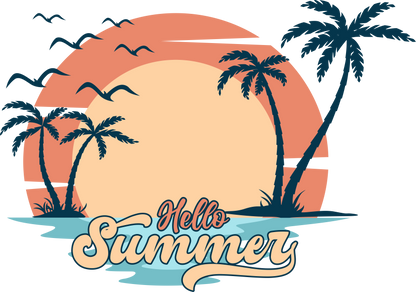 Retro Summer -  Decals