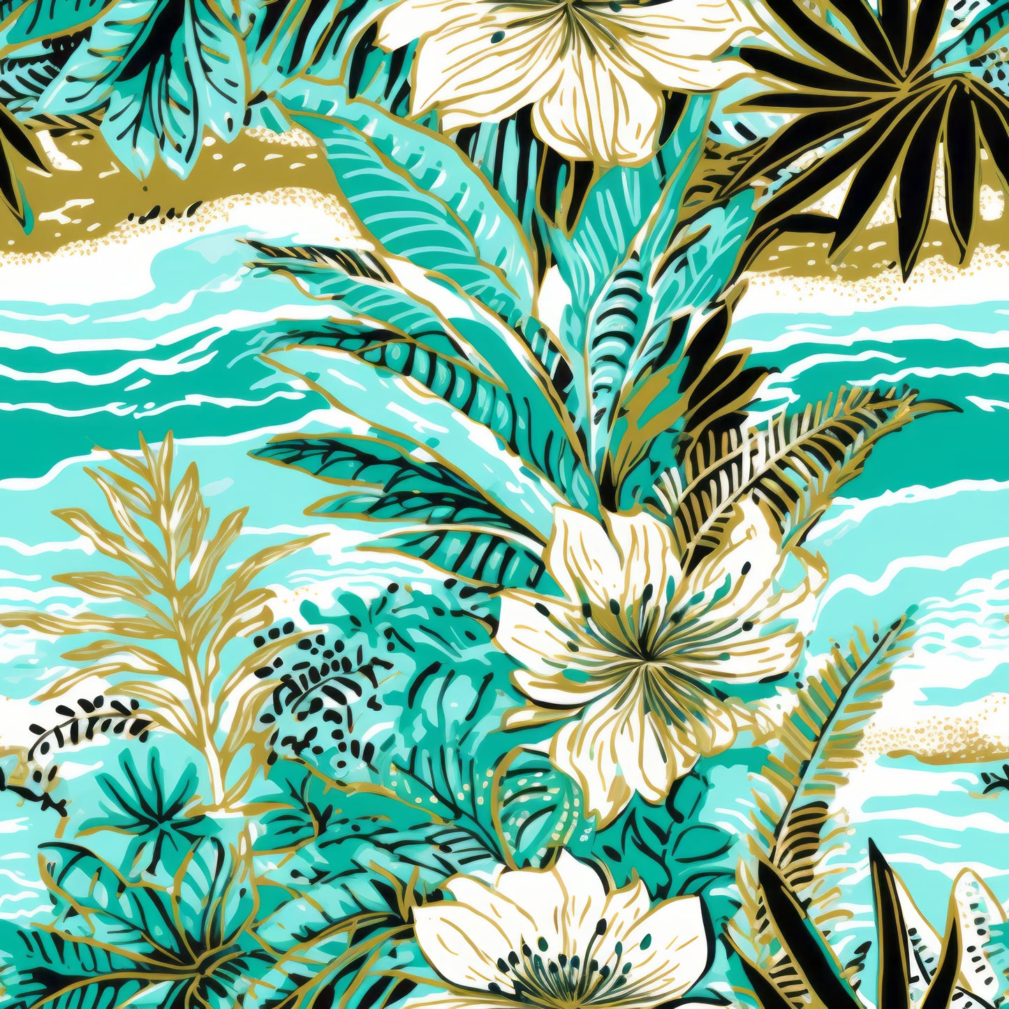 PREPPY ISLAND FLORAL - MULTIPLE VARIATIONS