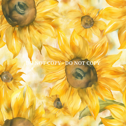 SUNFLOWER PATTERN VINYL - MULTIPLE VARIATIONS